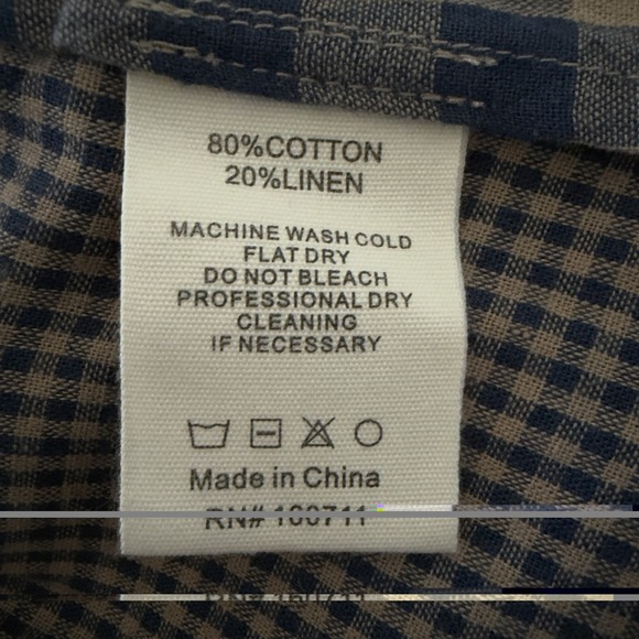 Amente LA Gingham Midi Skirt A-Line Preppy Cottagecore Elastic Waist Pockets - Picture 10 of 10